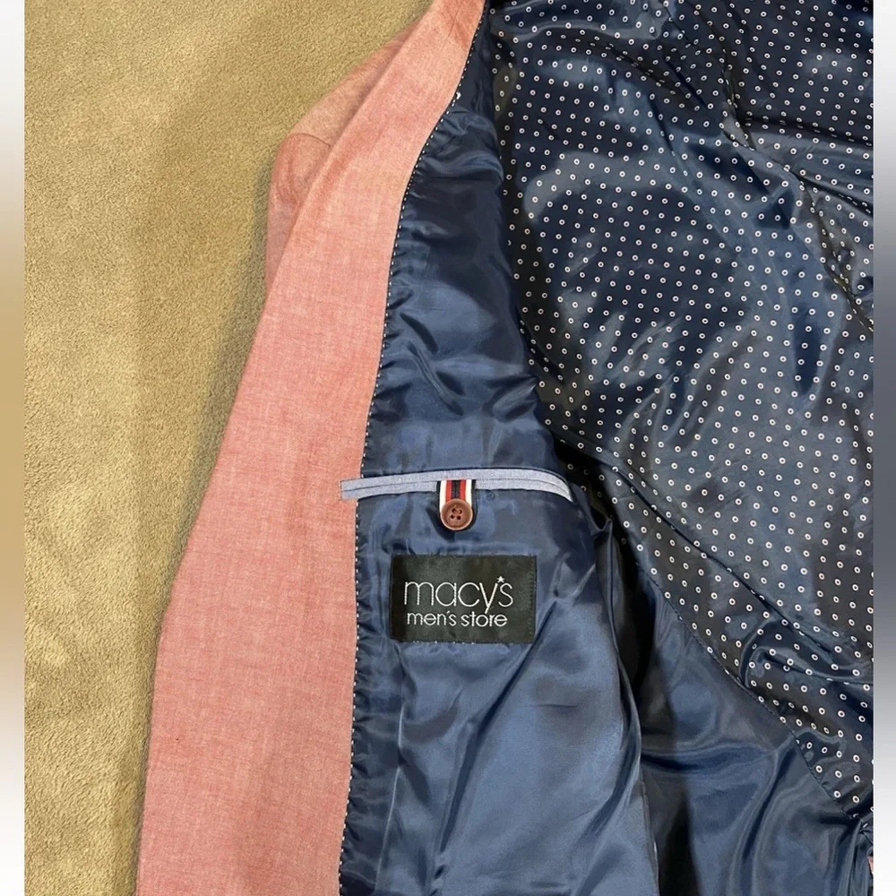 Tommy Hilfiger Red Preppy Sport Coat - Picture 5 of 16